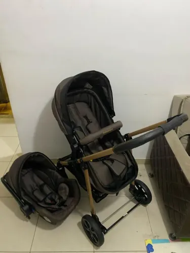 Carrinho de bebê Galzerano Extreme - 3 em 1<br>? Berço + Moisés + Carrinho de passeio