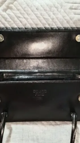 Bolsa Preta Couro