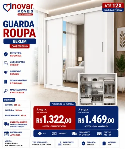 Guarda Roupa Berlim