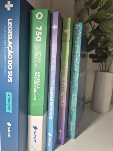 coleção sanar sus e saúde pública 5 livros