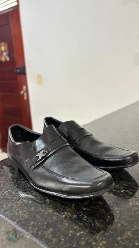 Sapato Social WOCHE Preto 42 - Semi Novo