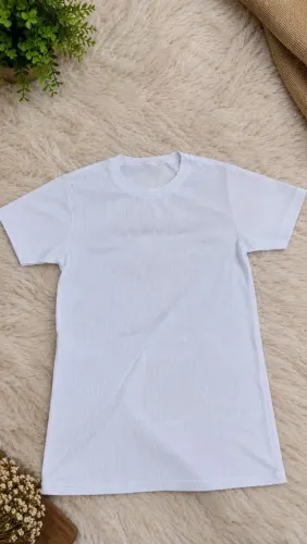 Camisa canelada, masculino