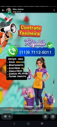 FAÇO FAXINA 