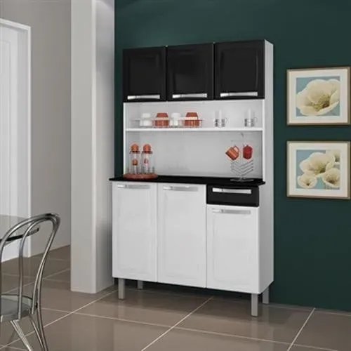 Kit Cozinha Rose Itatiaia - Entrega/Montagem Grátis Fortaleza