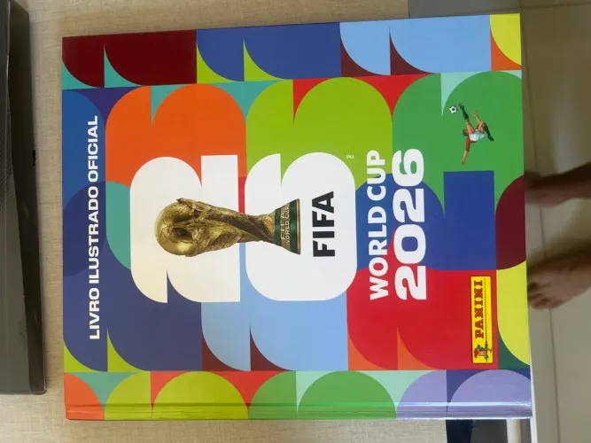 Álbum copa do mundo 2026 Capa dura 