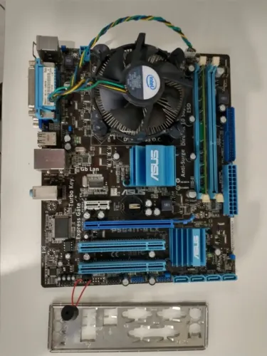 Kit intel dual core lga 775 Asus completo