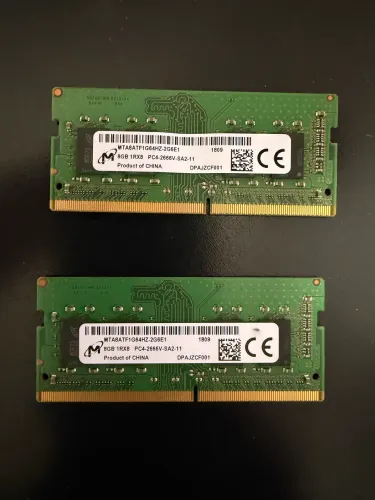 Memória DDR4 16GB (2x8gb) SODIMM Notebook Laptop