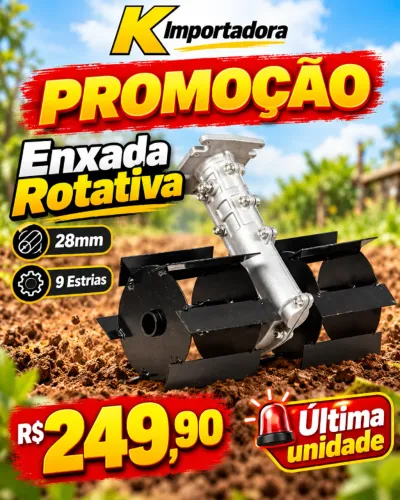 Enxada Rotativa para rocadeira