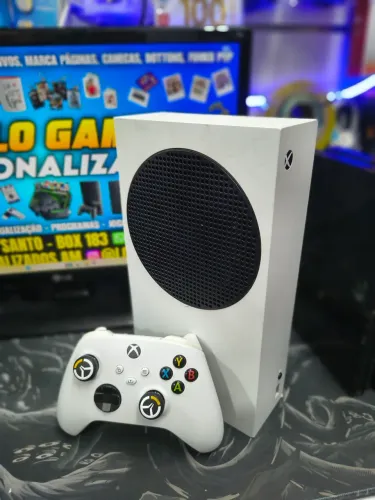 Vendo Xbox Series S 512gb SSD Entrega grátis