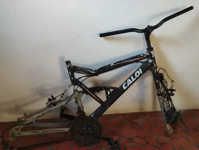 Bicicleta quadro de alumínio