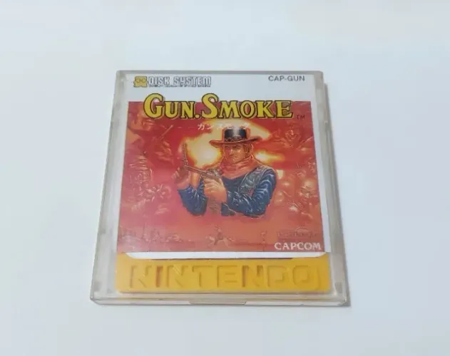 Gun Smoke original para Nintendo Disk System Twin Famicom