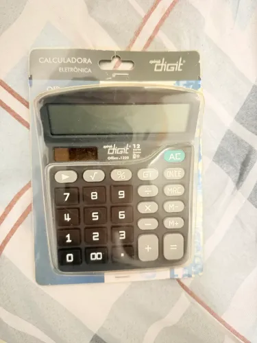 Calculadora solar spiral digit