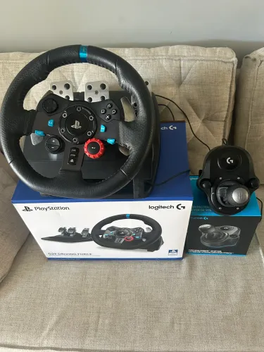 volante logitech g29 + câmbio 