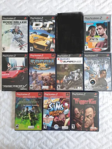 10 jogos originais de PlayStaion 2