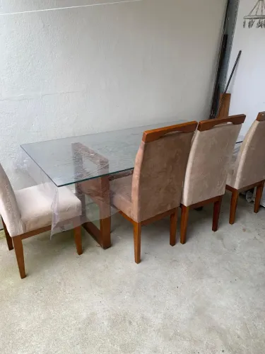 Jogo de mesa de jantar 