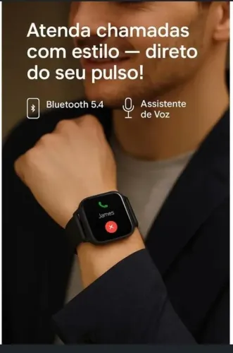 Smartwatch Infinix Watch S5 Full Touch 2.01" 200 Modos +7 Funções IP68