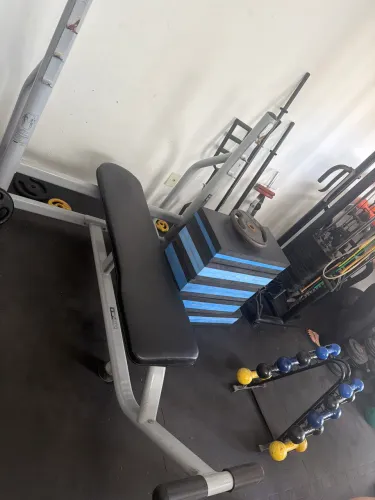 banco reto para musculação