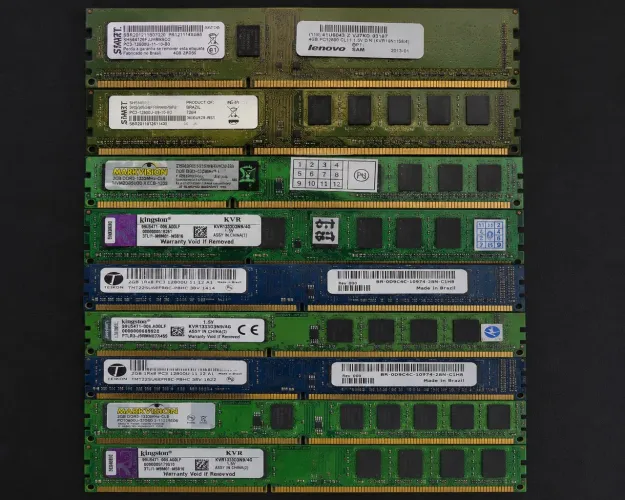 KIT MEMÓRIAS RAM DDR3 PARA DESKTOP - 26GB TOTAL