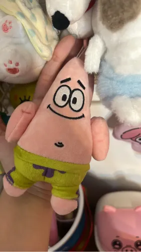 Chaveiro Pelúcia Bob Esponja Patrick Estrela Original