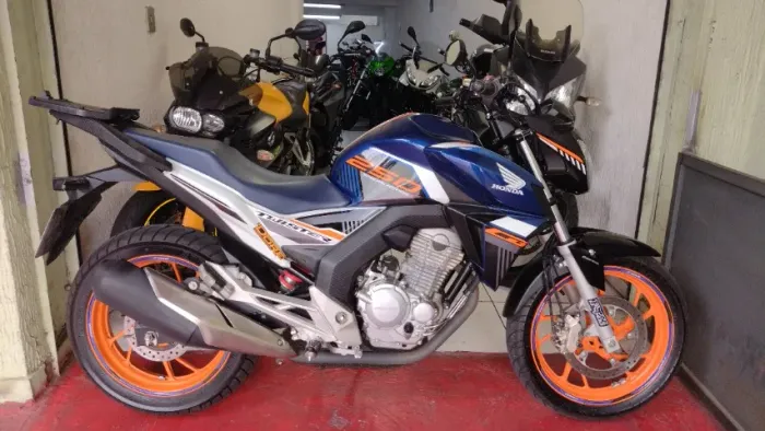 HONDA CB 250F TWISTER FLEX CBS EDIÇÃO ESPECIAL 2020 AZUL IMPECAVEL COM APENAS 15.000KM
