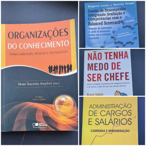 Lote Gestão de Pessoas. RH. Administração. Melhore a sua gestão.