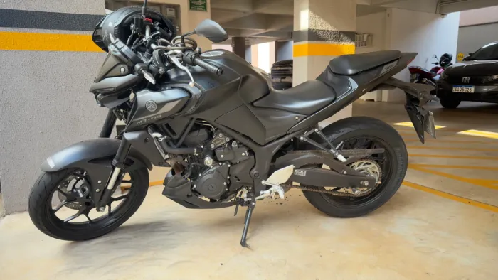 YAMAHA MT03 ABS preto fosco 