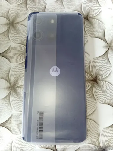 Celular novo moto na caixa com acessórios sem uso g 17 roxo 256gb 