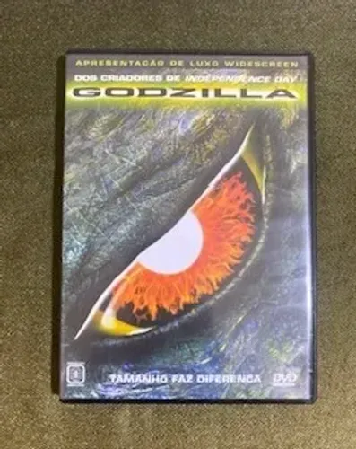DVD com encarte: Godzilla - Apresentação de Luxo Widescreen (1998)