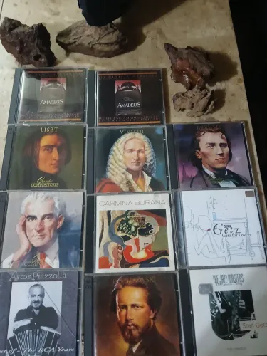 Coleção de CDS originais de música clássica e jazz!