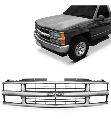 GRADE SILVERADO 97 A 2004 CROMADA