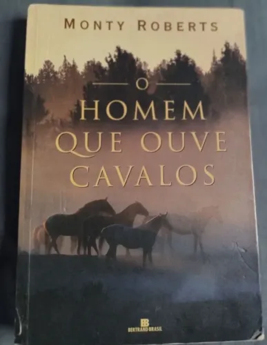 Livro o homem que ouve cavalos