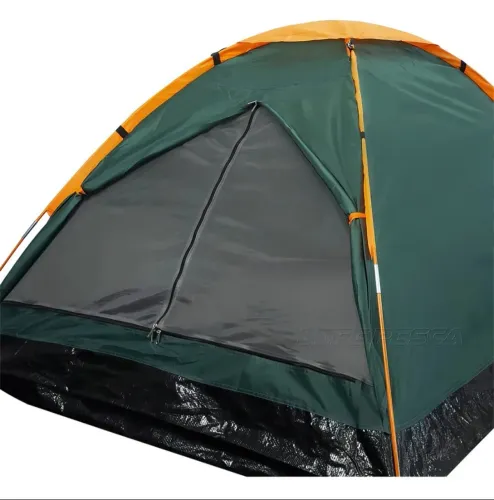 Barraca com cama 1 vez usada 