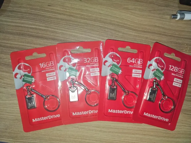 Pen-drive e Cartão de memória Original MasterDrive