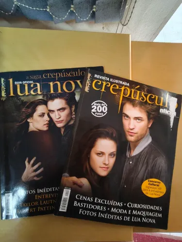 Revista ilustrada saga Crepúsculo
