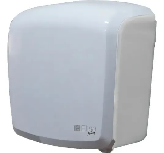 Dispensador De Papel Higiênico Branco Rolão Elisa Plus