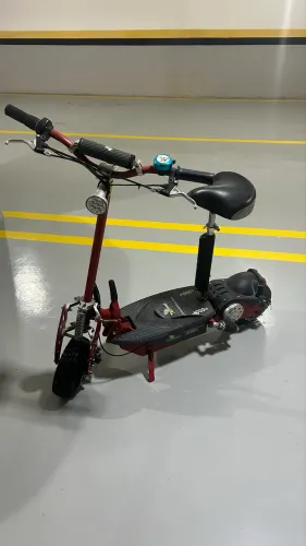 Patinete elétrico Two-Dogs 1000w 36v vermelho