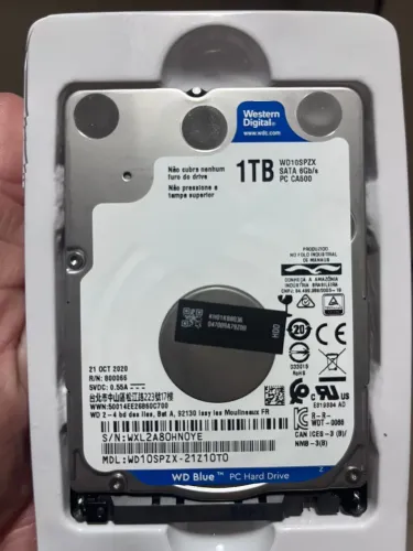 Hd 1 Tb Western Digital Sata III
