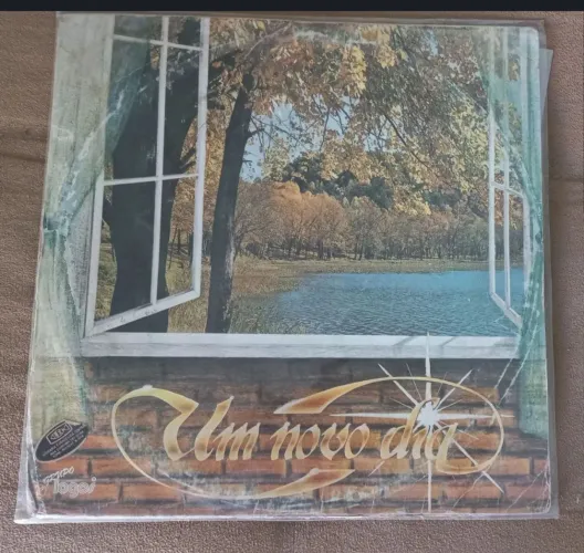 LP disco vinil Grupo Logos 1983 Um novo dia evangélico gospel toca disco radiola vitrola
