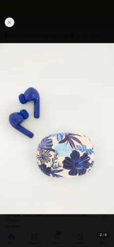 fone de ouvido wireless farm rio hibisco do mar