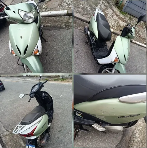 Honda lead 110 verde Alguns detalhes