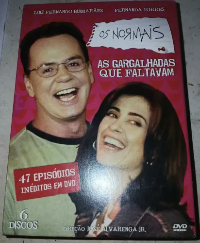Box dvd Os Normais As Gargalhadas Que Faltavam Globo  6 dvd's