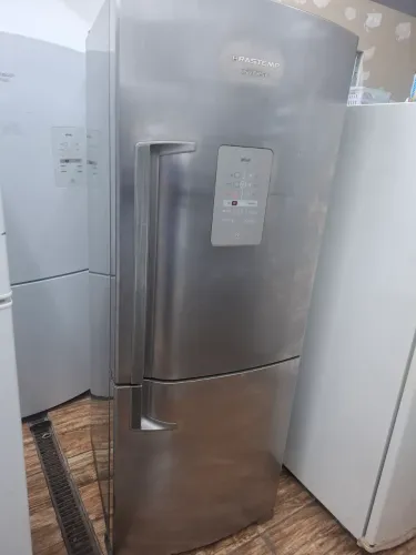 Geladeira Brastemp Inverse inox funcionando
