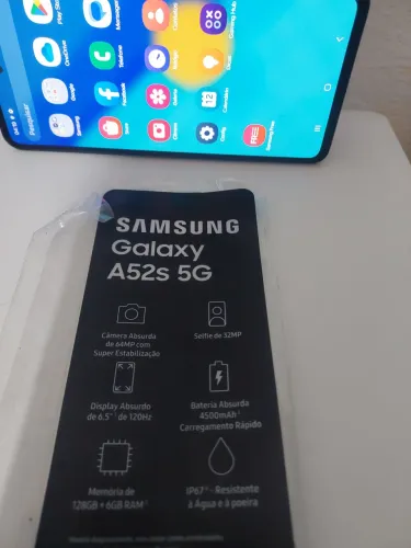 Samsung a52s128gb 6gb ram precisa trocar o touch-screen pois ele está travando