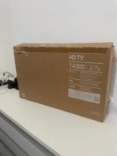 Samsung TV T4300 32P Nova - Em até 18X - Centro de BH