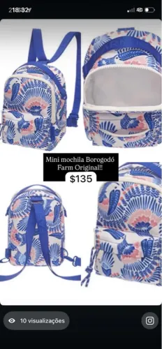 Mochila Borogodó Farm Original