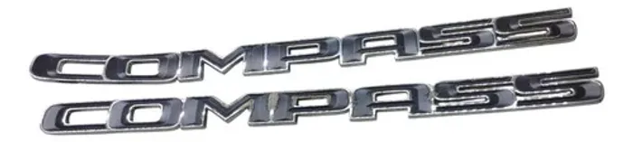 Par Letreiro Jeep Compass 2.0 Flex Limited 2018  Unidade