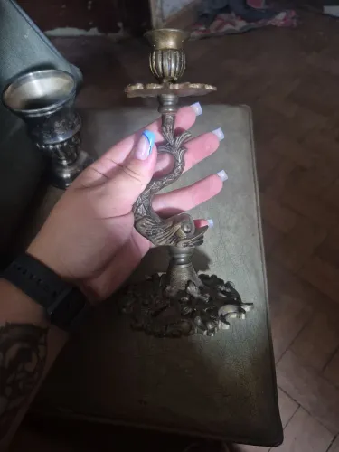 Castiçal Antigo - Estilo Clássico / Vintage