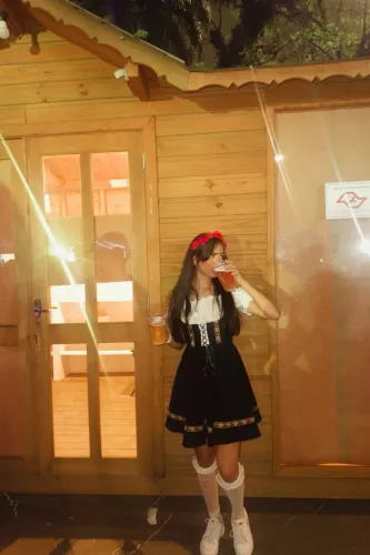 vestido traje alemão/frida/oktoberfest