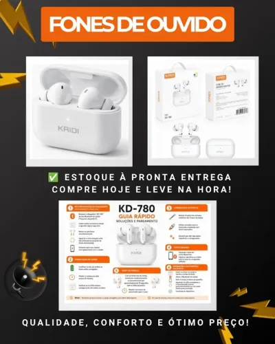 FONE DE OUVIDO KAIDI