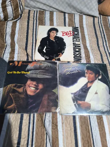 Lote de LPs Michael Jackson